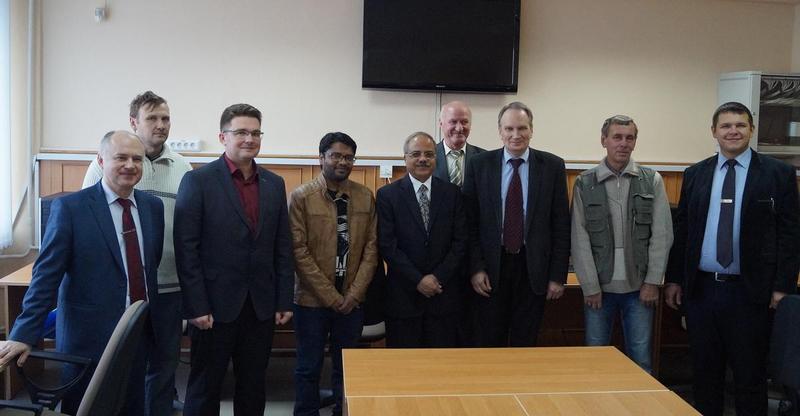 The Visit of the Ambassador of India to GSTU