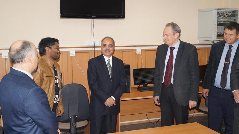 The Visit of the Ambassador of India to GSTU