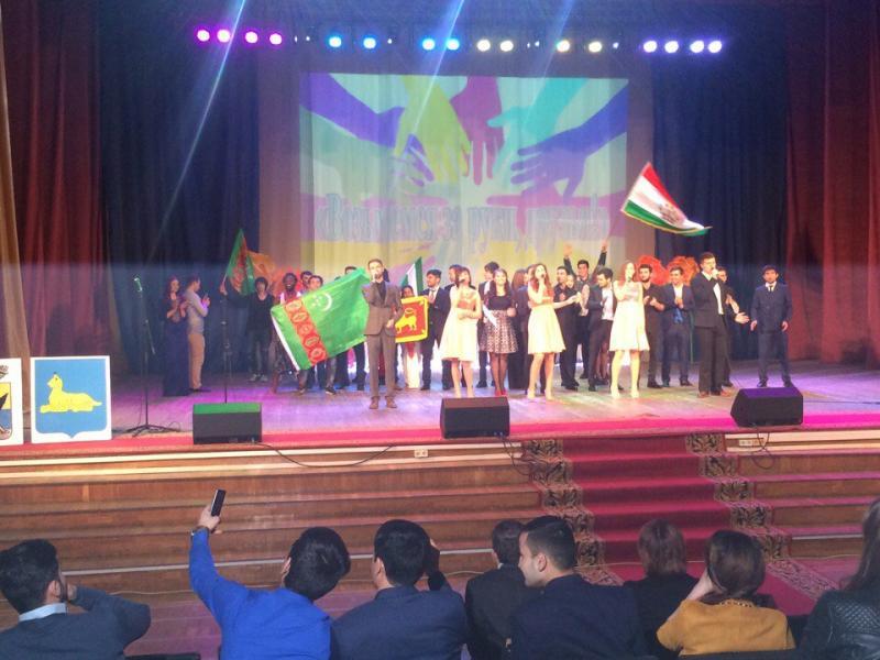 Turkmenian students at the International Friendship Festival (27.04.2017)