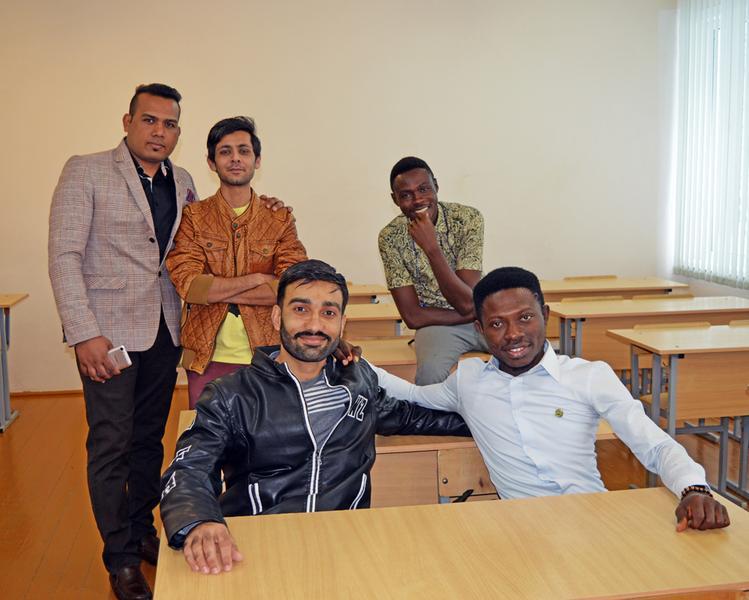The international Master students are telling about their studying at GSTU (an interview for "The Teachers' Newspaper")